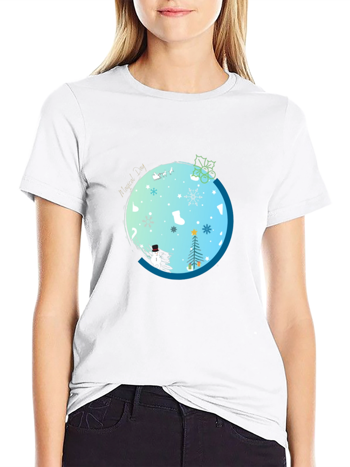 Magical Day Tee - Christmas Design
