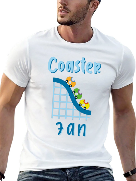 Coaster Fan Graphic Tee - Thrill Ride Enthusiast Shirt