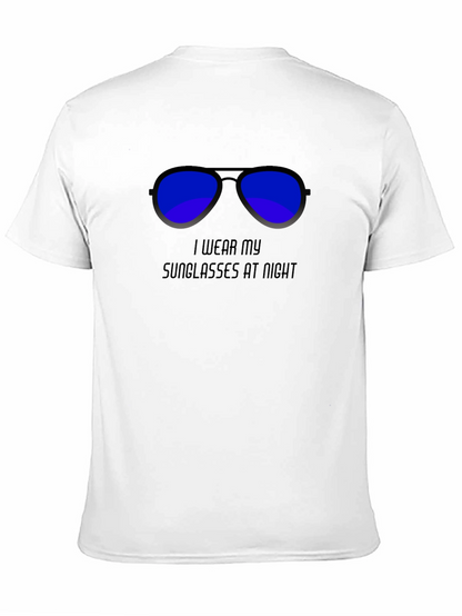 Sunglasses at Night Graphic Tee - Black