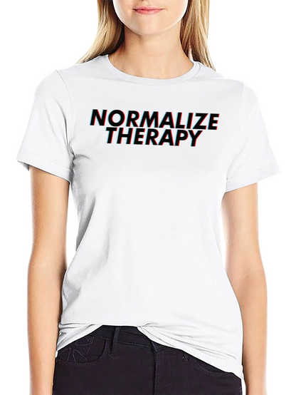 Normalize Therapy Graphic T-Shirt