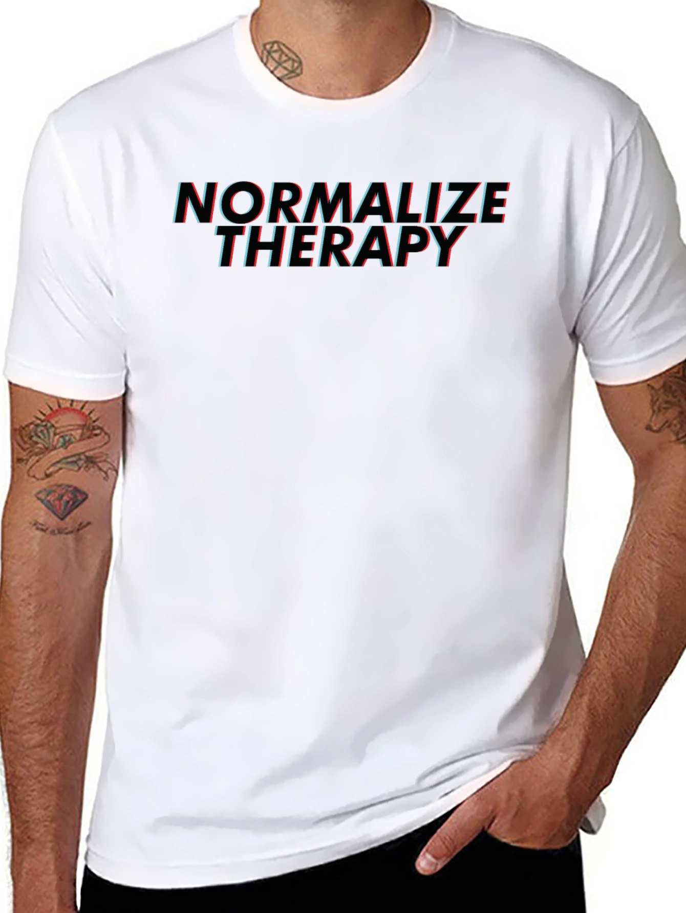 Normalize Therapy Graphic T-Shirt