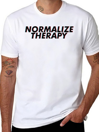 Normalize Therapy Graphic T-Shirt