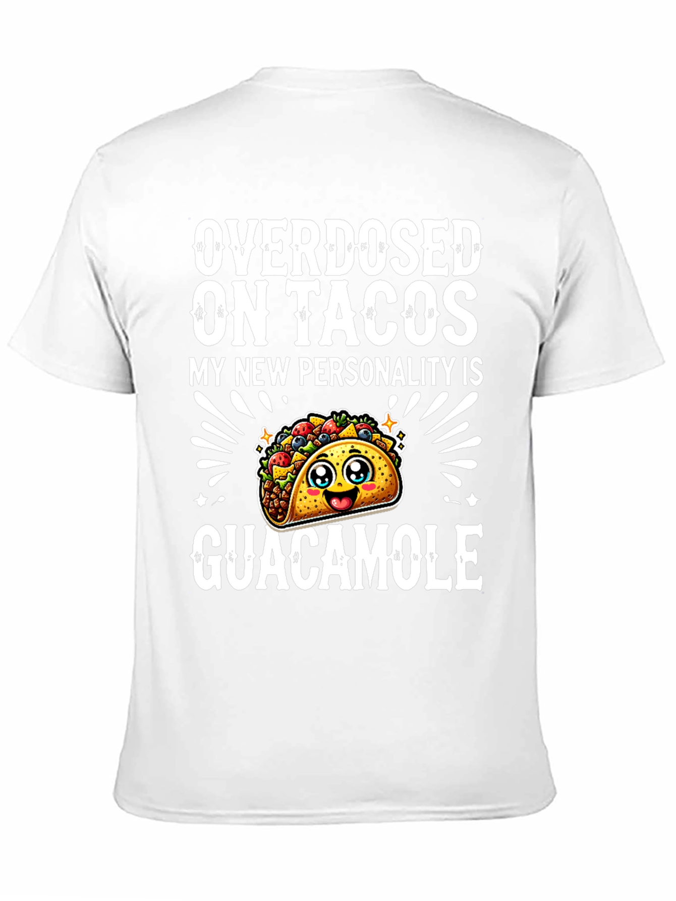 Taco Lover Graphic Tee - Overdosed on Tacos
