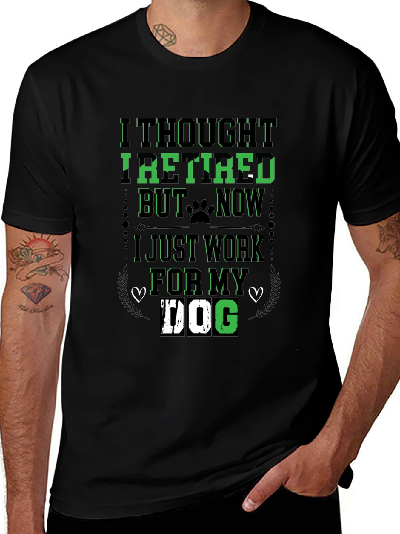 I Thought Id Retire Dog Lover T-Shirt