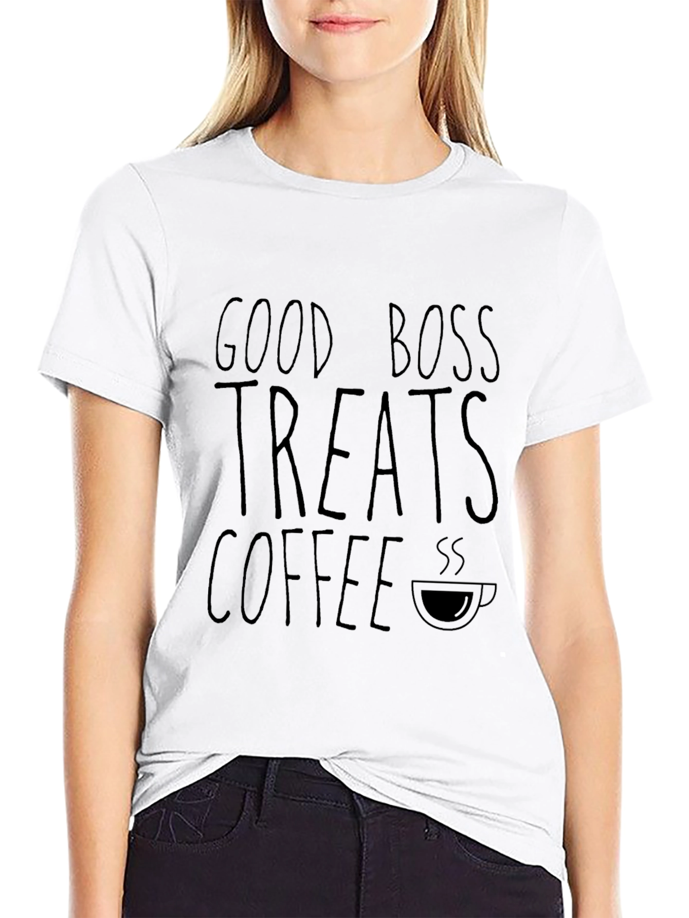 Good Boss Treats Coffee Graphic Tee