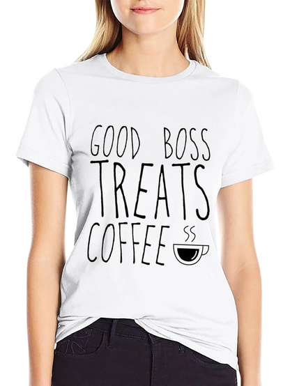 Good Boss Treats Coffee Graphic Tee