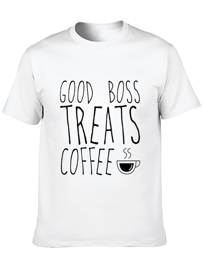 Good Boss Treats Coffee Graphic Tee