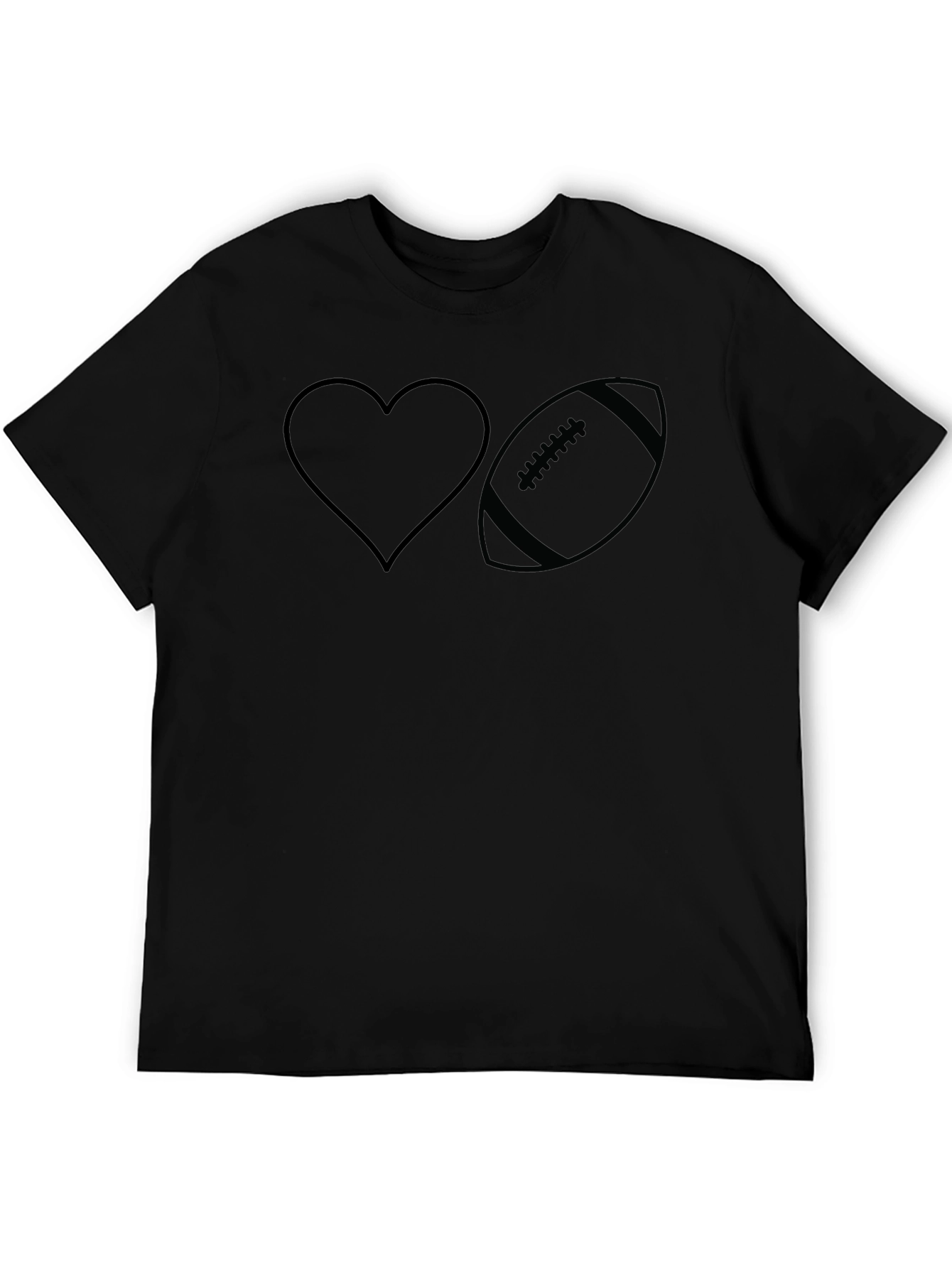 Love Football Graphic T-Shirt