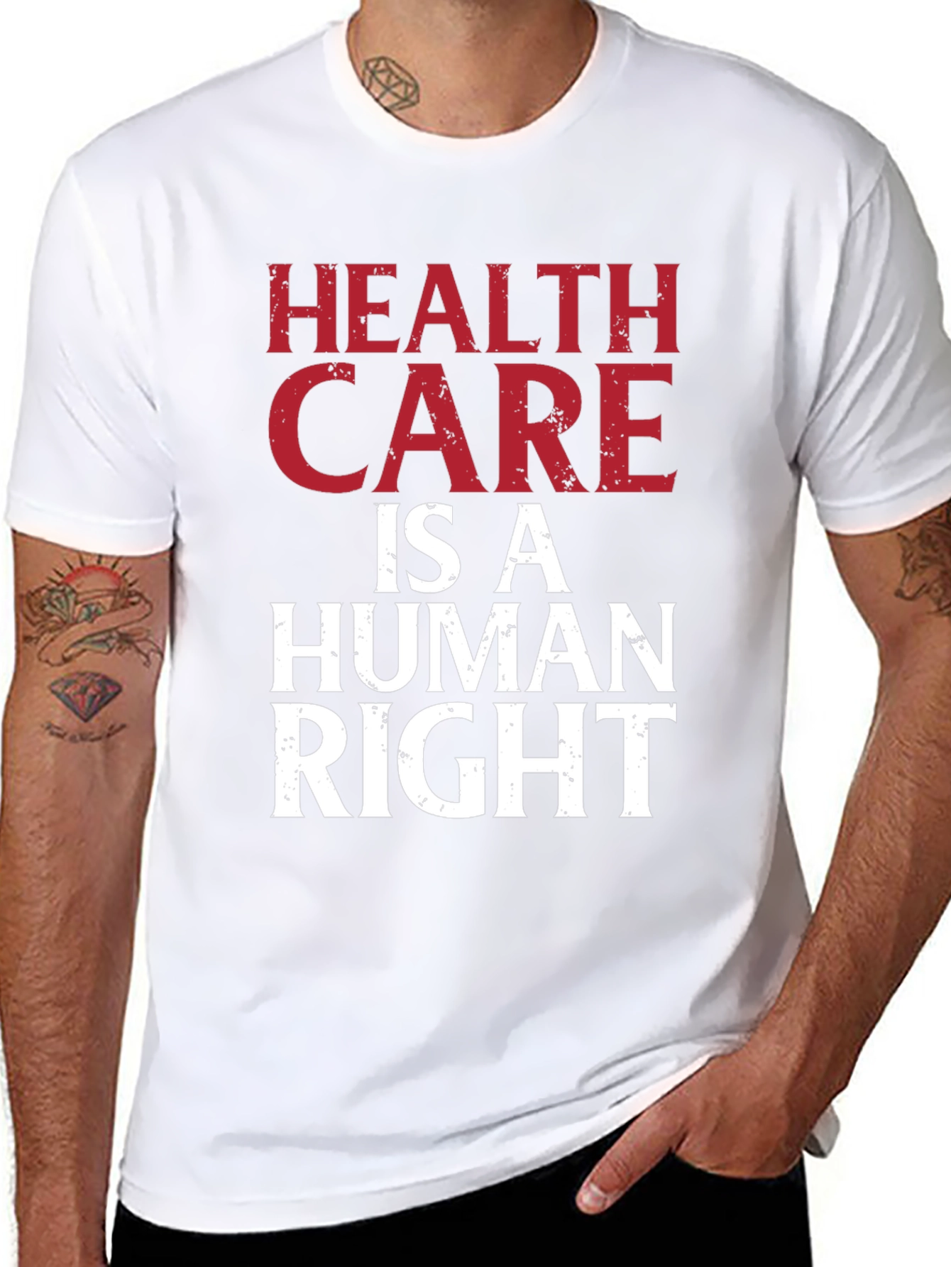 Health Care is a Human Right Graphic T-Shirt