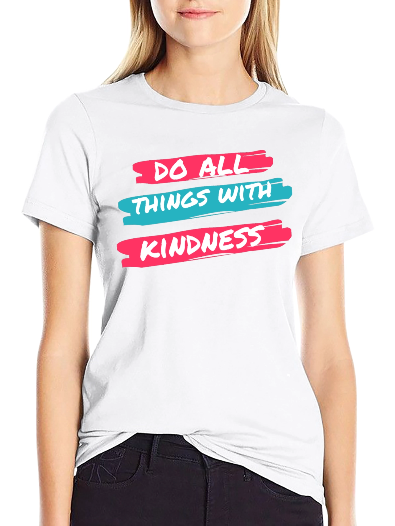 Kindness Graphic Tee - Soft Cotton Blend