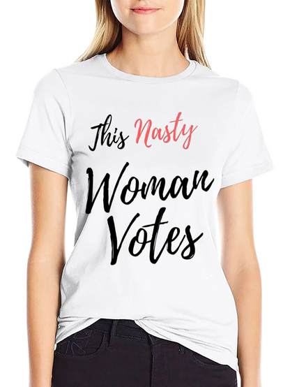 This Nasty Woman Votes Graphic Tee