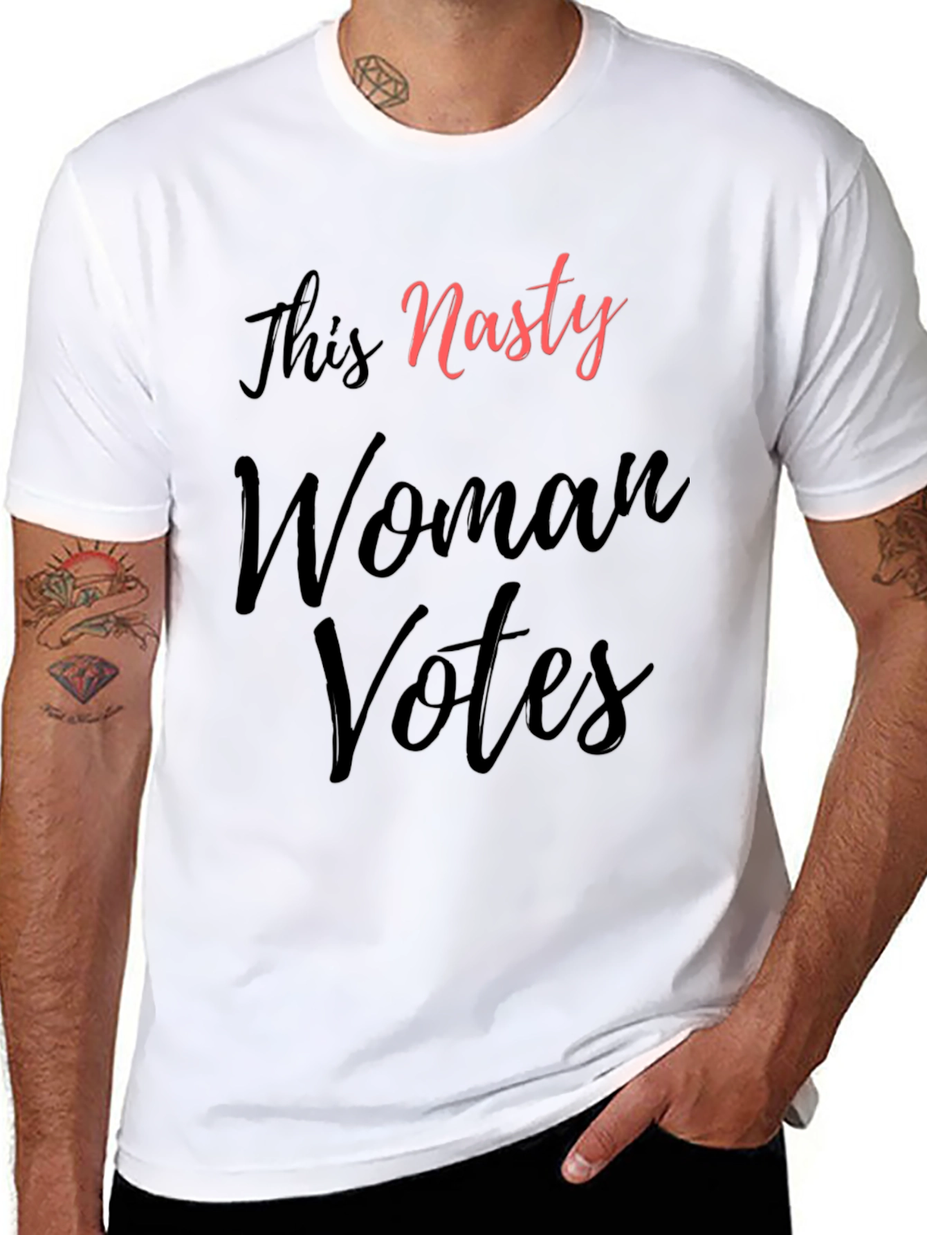 This Nasty Woman Votes Graphic Tee