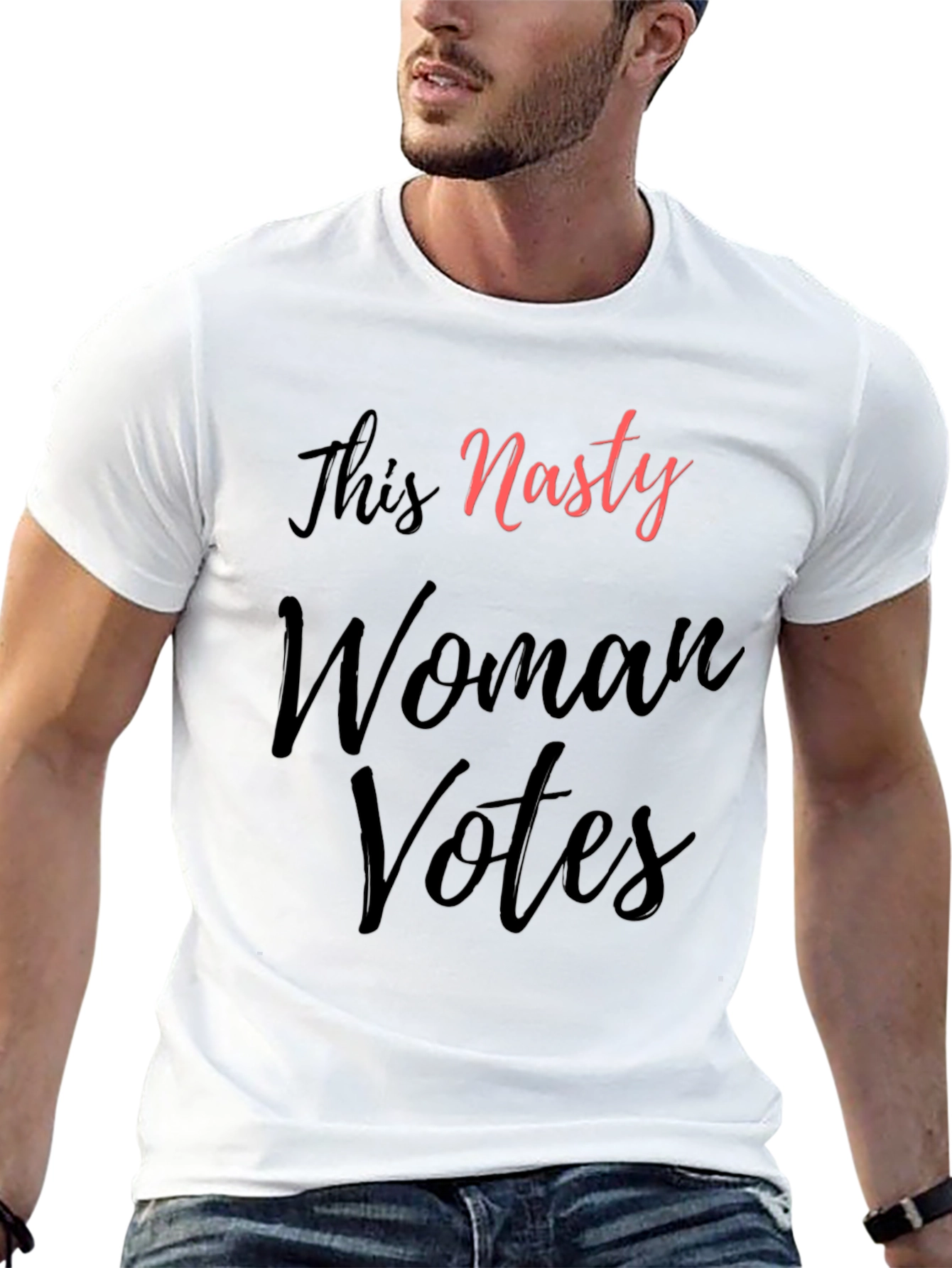 This Nasty Woman Votes Graphic Tee