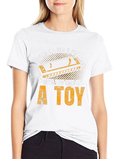 Harmonica T-Shirt: Its All Fun & Games...