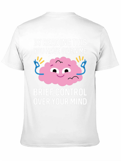 Mind Control T-Shirt Funny Brain Design