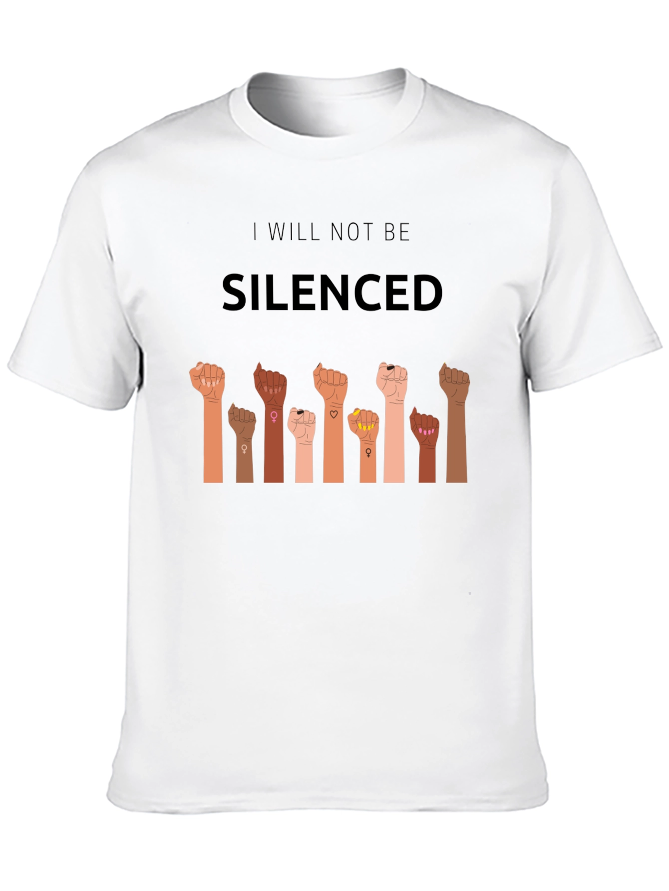 I Will Not Be Silenced Graphic Tee