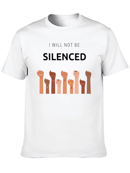 I Will Not Be Silenced Graphic Tee