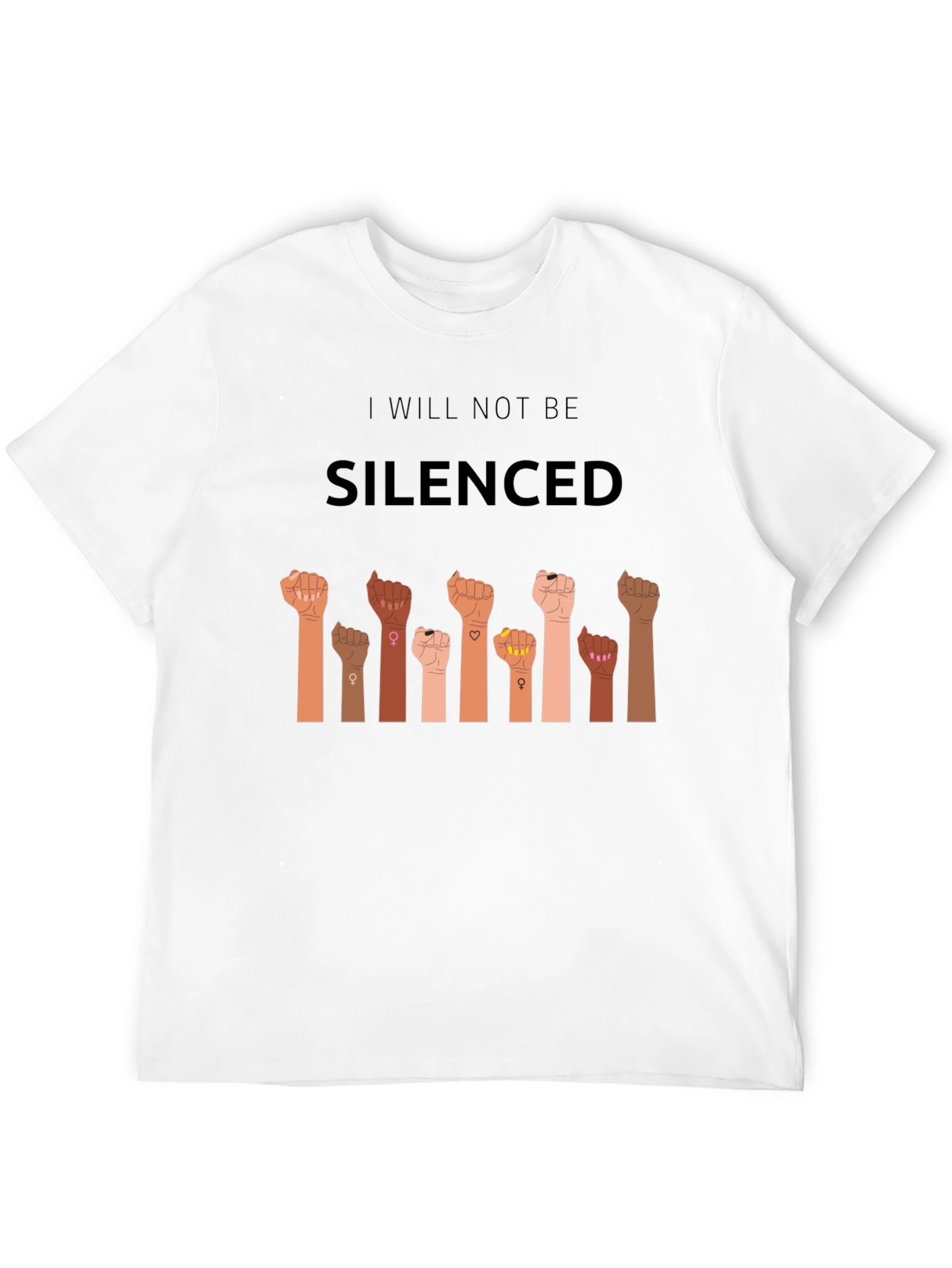 I Will Not Be Silenced Graphic Tee