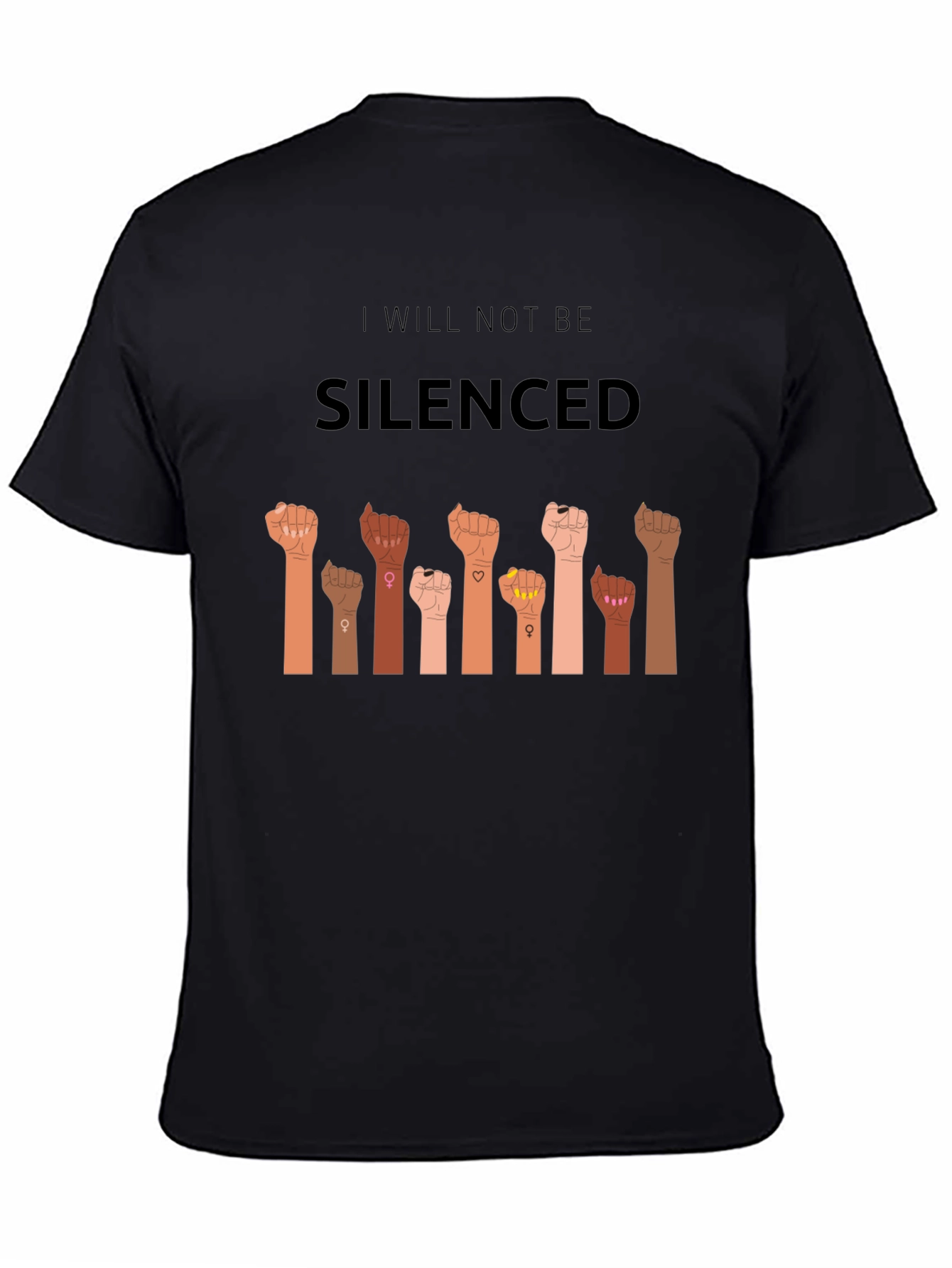 I Will Not Be Silenced Graphic Tee