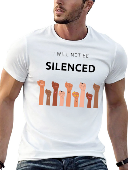 I Will Not Be Silenced Graphic Tee