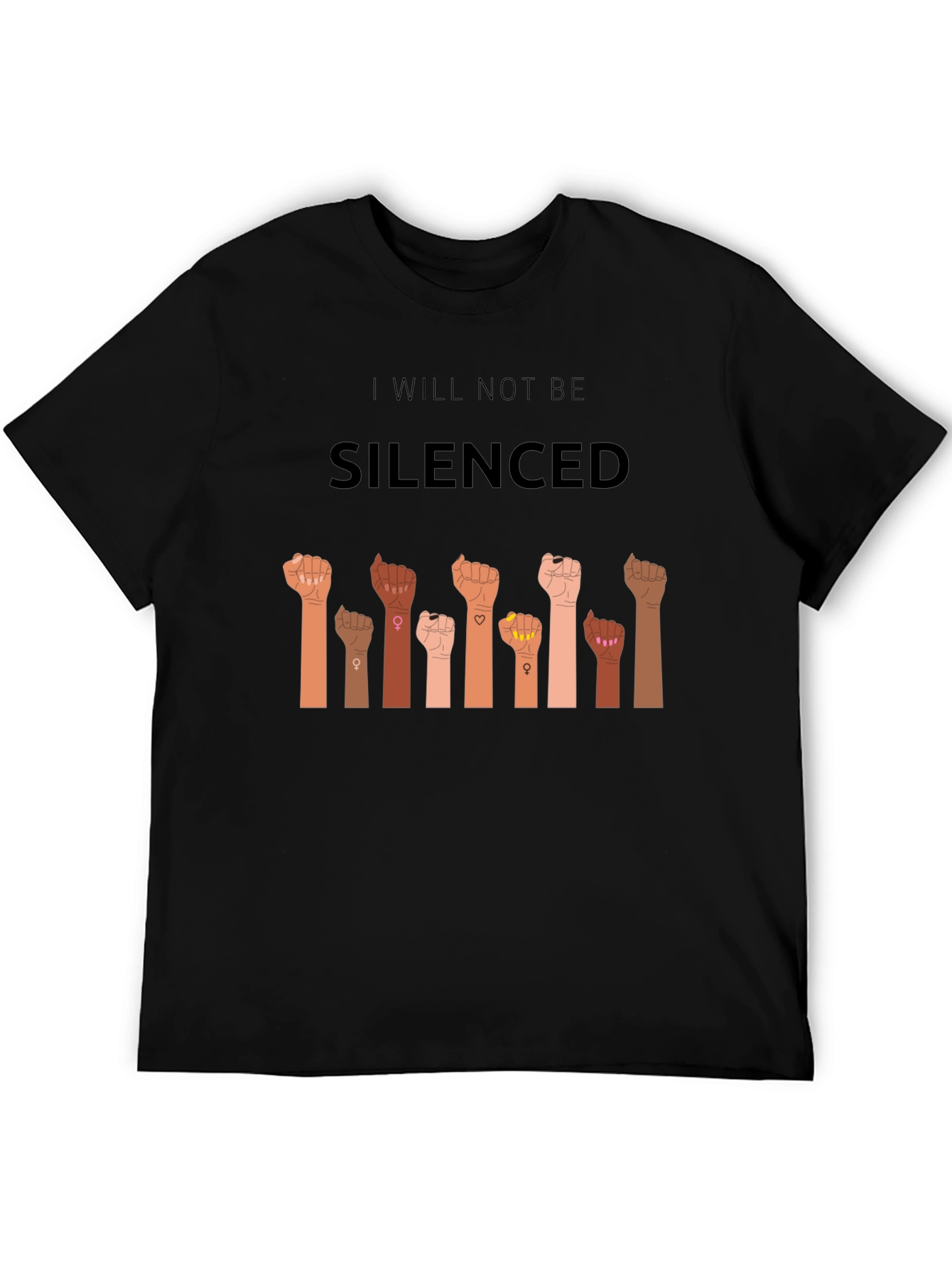 I Will Not Be Silenced Graphic Tee