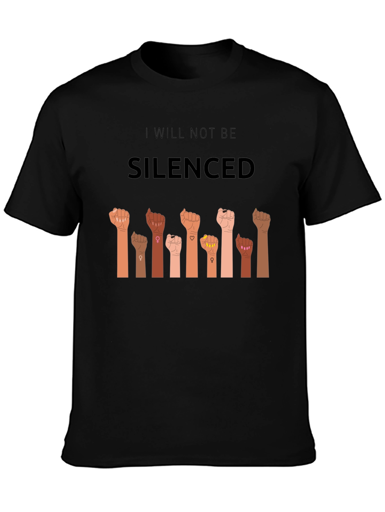 I Will Not Be Silenced Graphic Tee