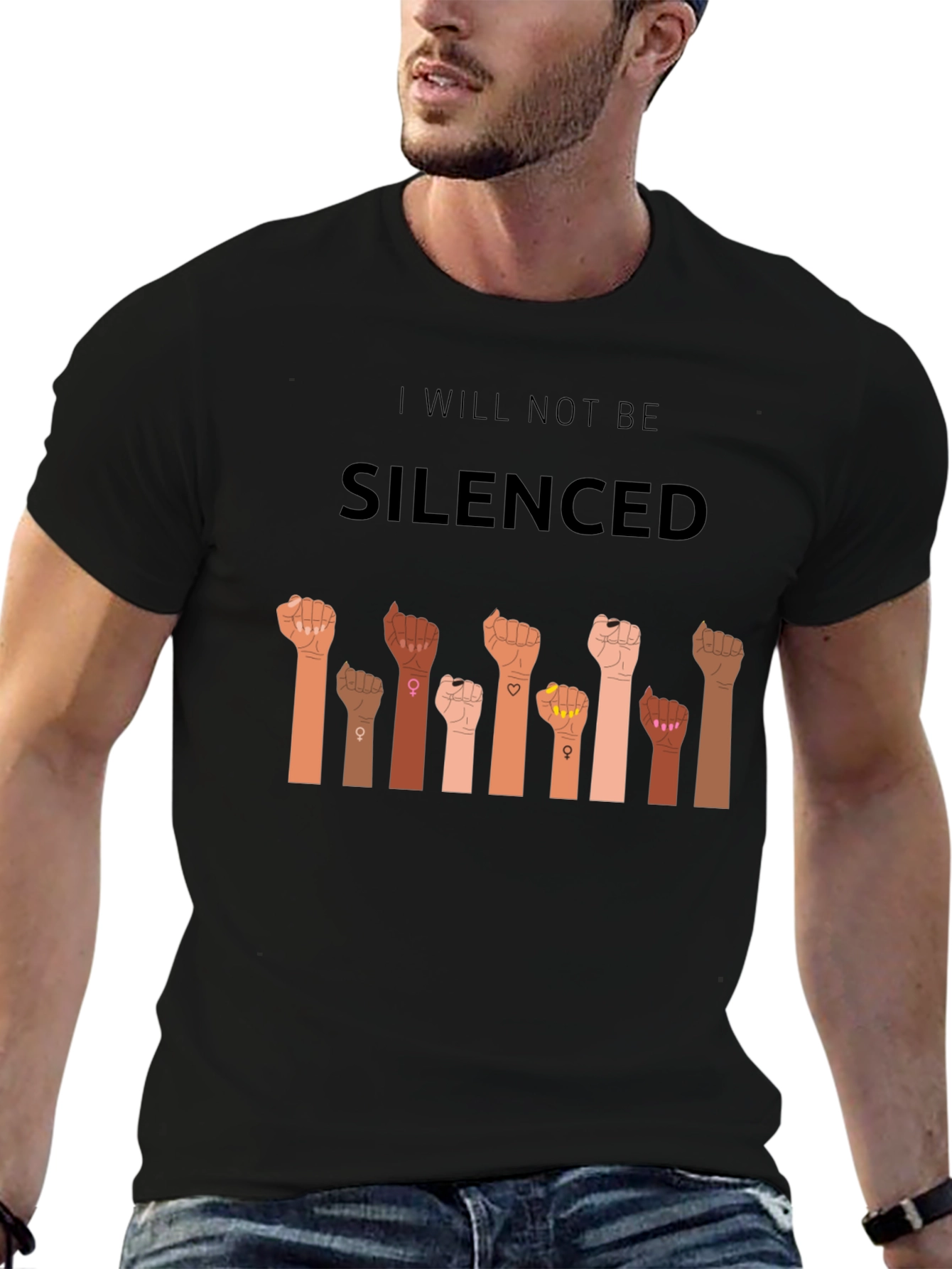 I Will Not Be Silenced Graphic Tee