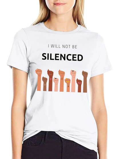 I Will Not Be Silenced Graphic Tee