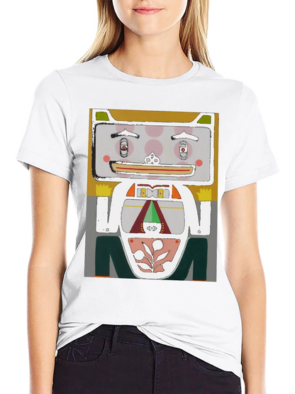 Abstract Graphic Print T-Shirt