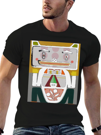 Abstract Graphic Print T-Shirt