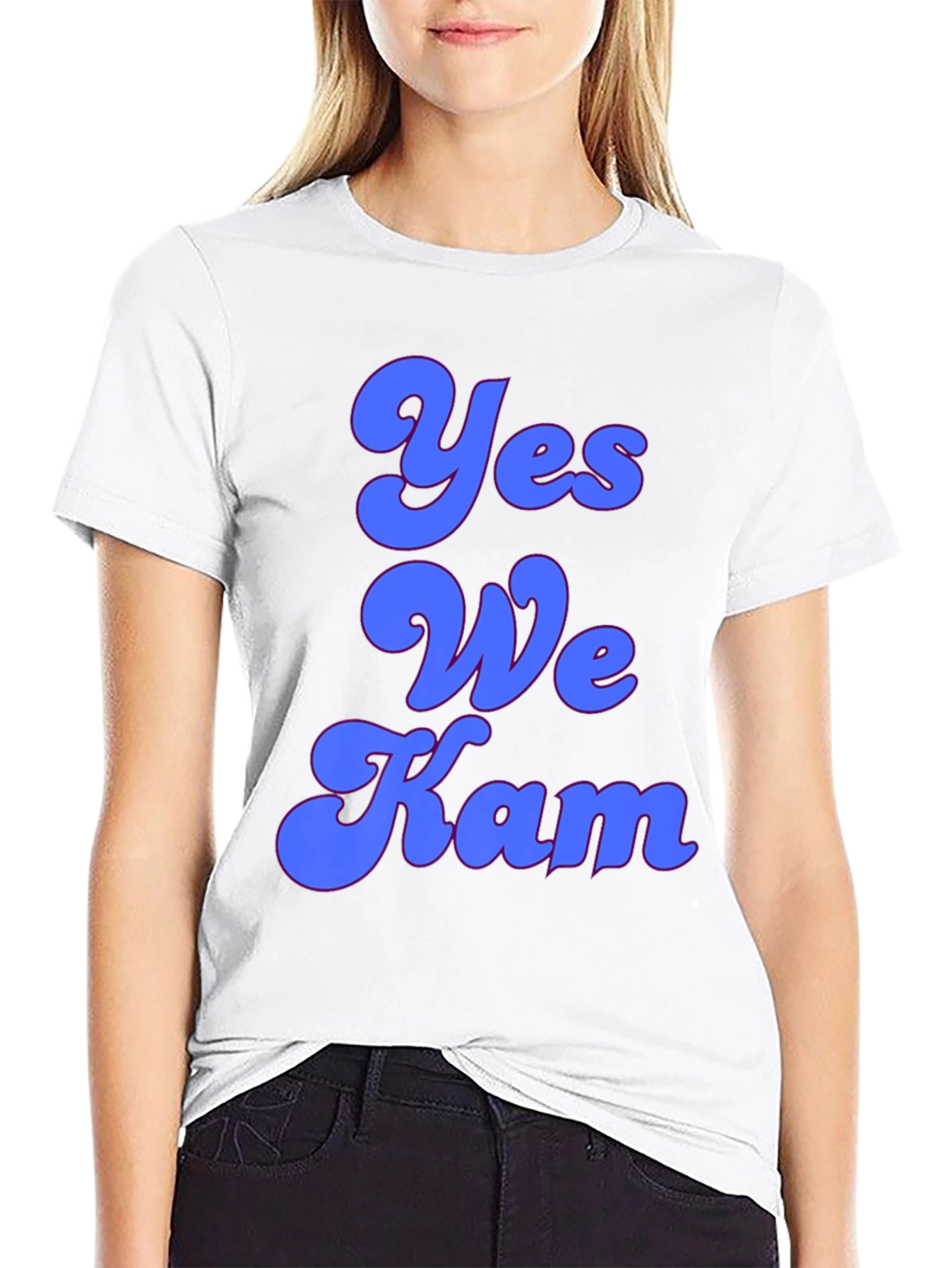 Yes We Kam T-Shirt - Trendy Slogan Tee