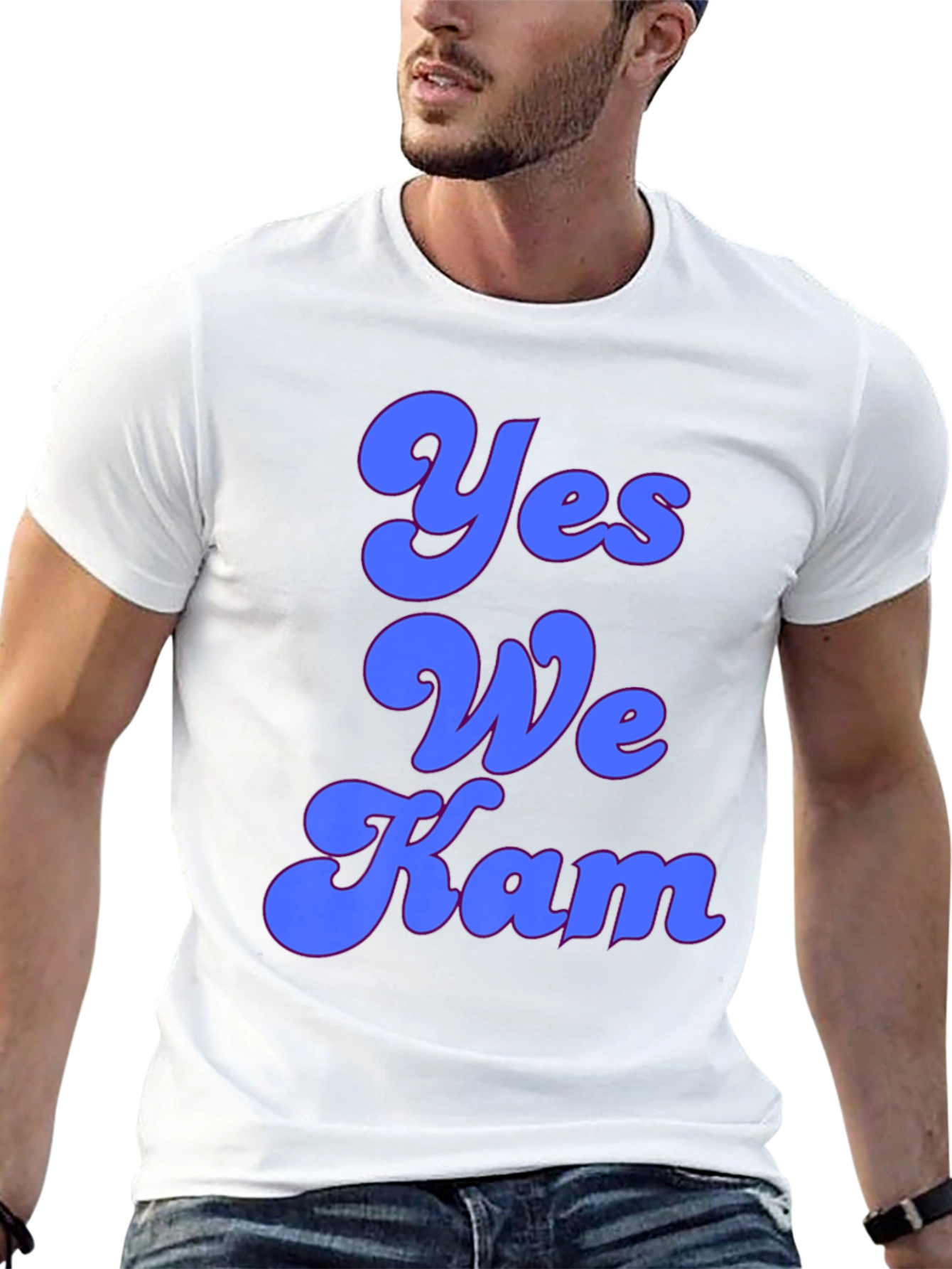 Yes We Kam T-Shirt - Trendy Slogan Tee