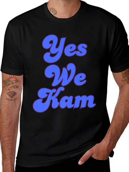 Yes We Kam T-Shirt - Trendy Slogan Tee