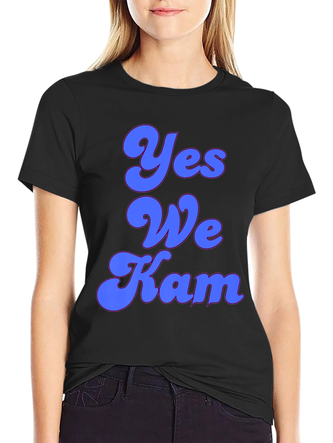 Yes We Kam T-Shirt - Trendy Slogan Tee