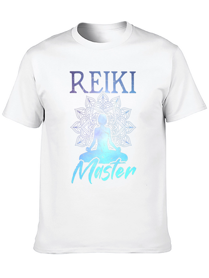Reiki Master T-Shirt: Meditation Mandala Design