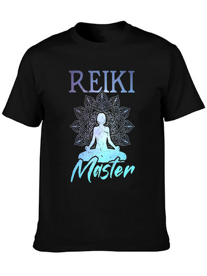 Reiki Master T-Shirt: Meditation Mandala Design