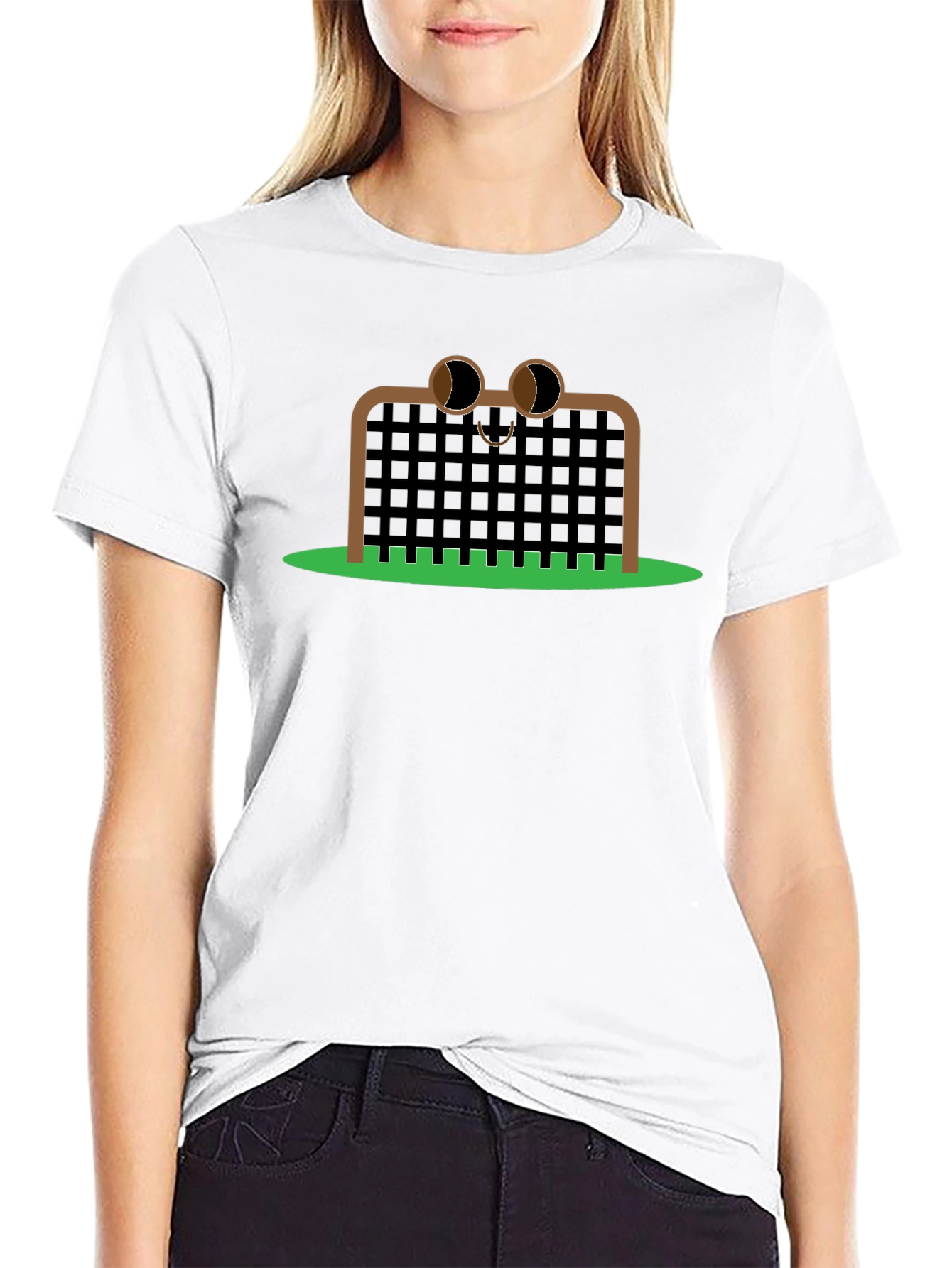 Funny Goalie T-Shirt - Soccer Goal Cartoon