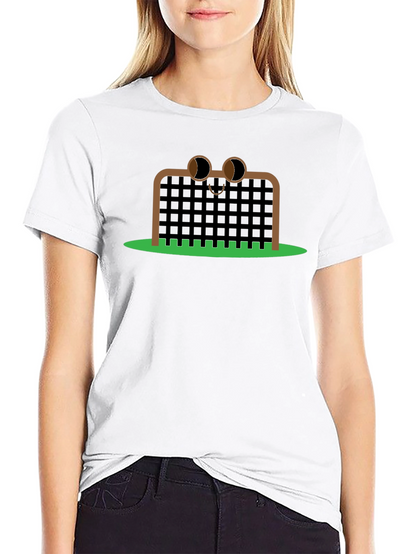 Funny Goalie T-Shirt - Soccer Goal Cartoon