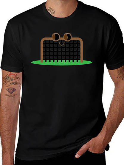 Funny Goalie T-Shirt - Soccer Goal Cartoon
