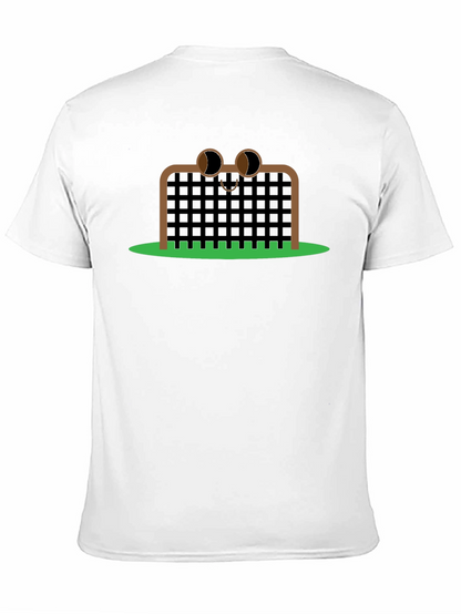 Funny Goalie T-Shirt - Soccer Goal Cartoon