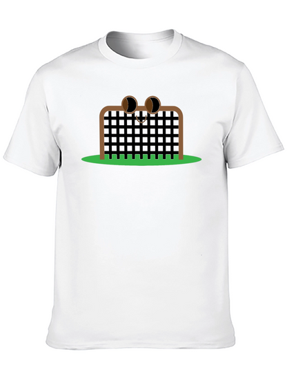 Funny Goalie T-Shirt - Soccer Goal Cartoon