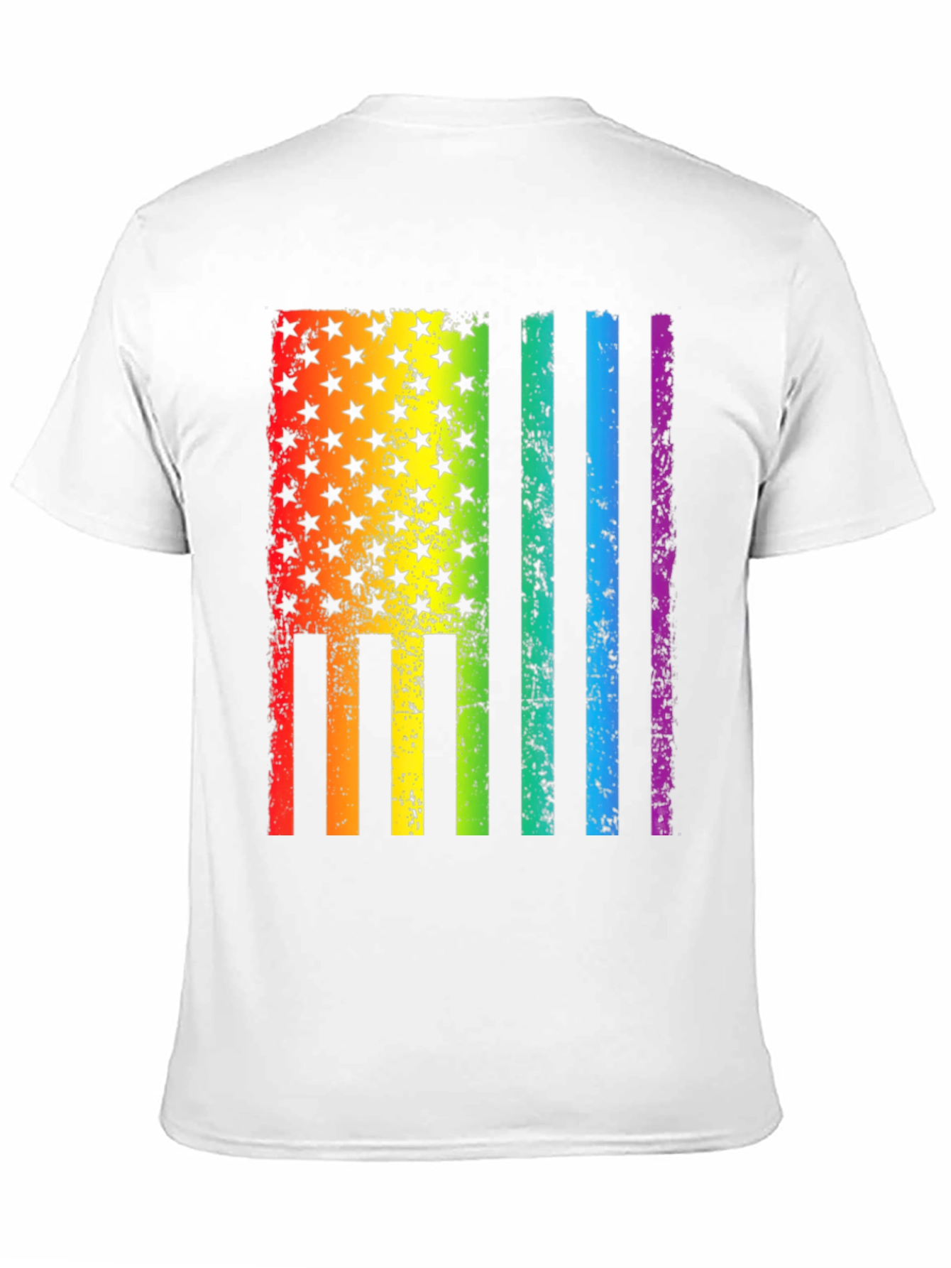 Rainbow Flag USA Pride T-Shirt