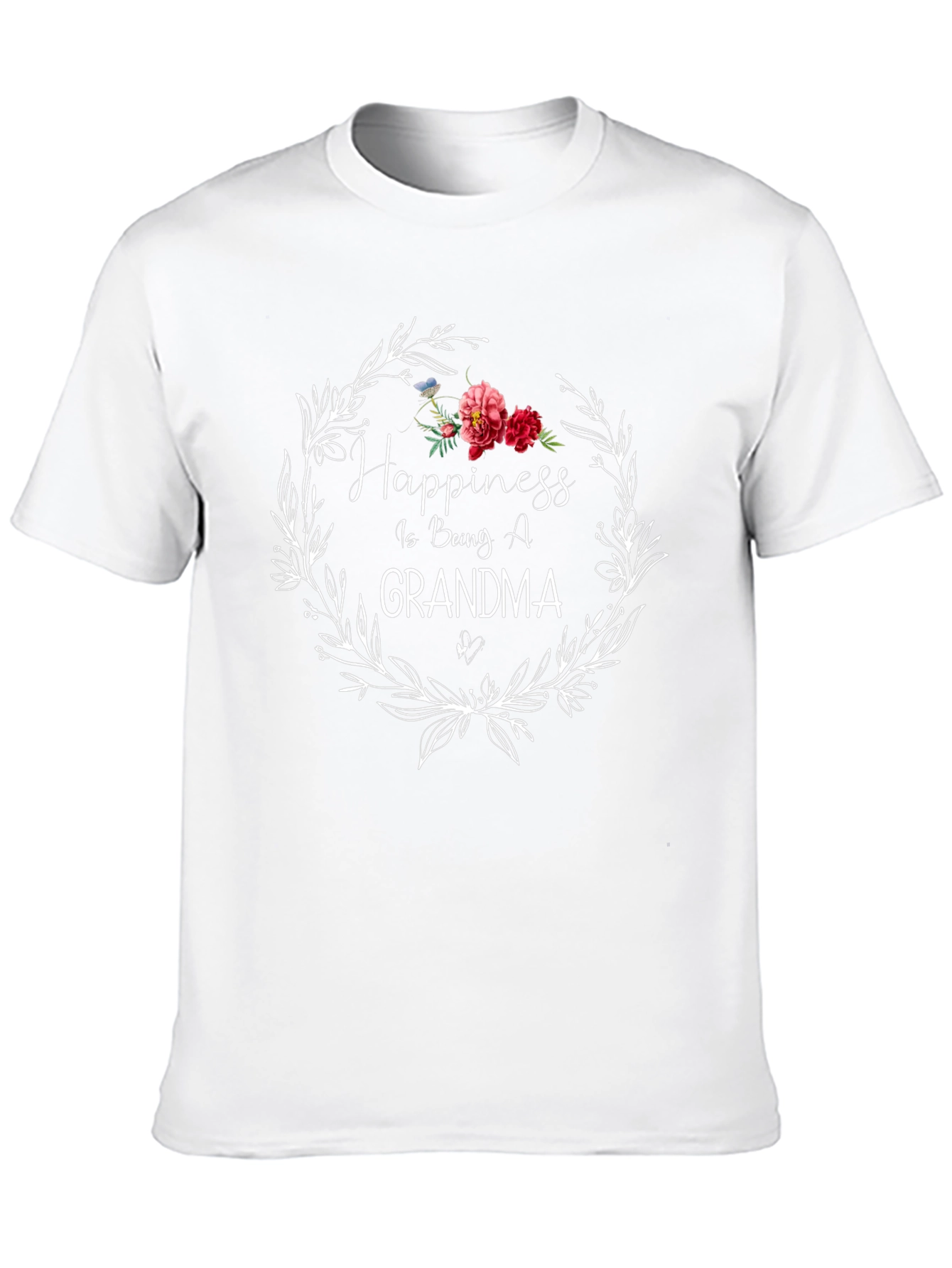 Happiness is Being A Grandma Graphic Tee