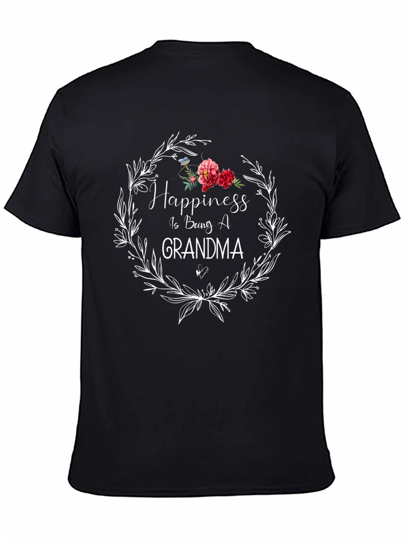 Happiness is Being A Grandma Graphic Tee