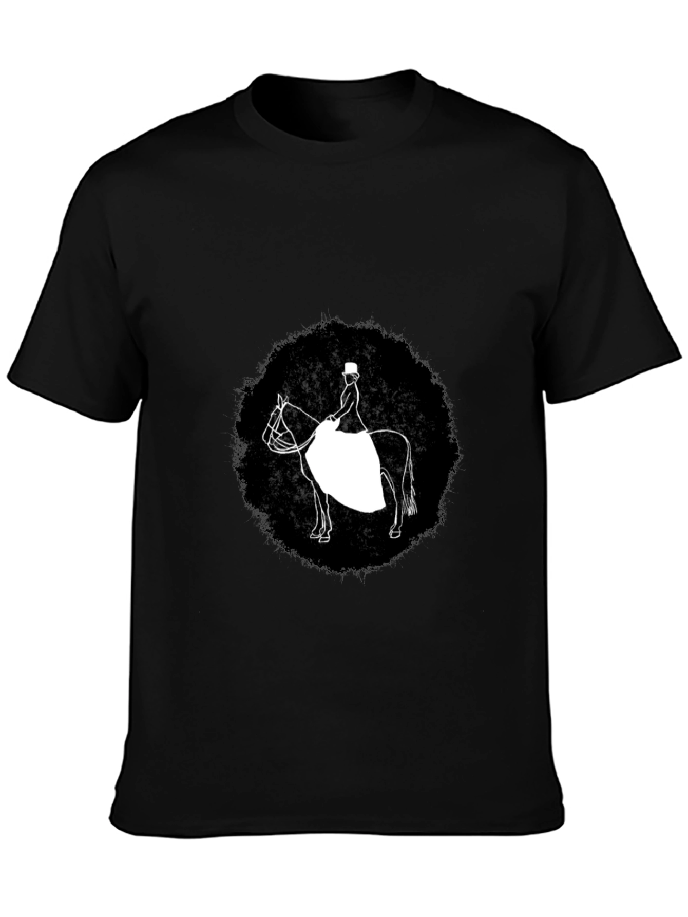 Equestrian Black T-Shirt