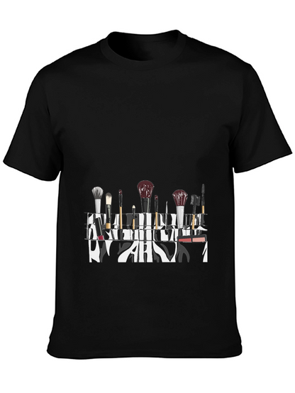 Makeup Brush Zebra T-Shirt
