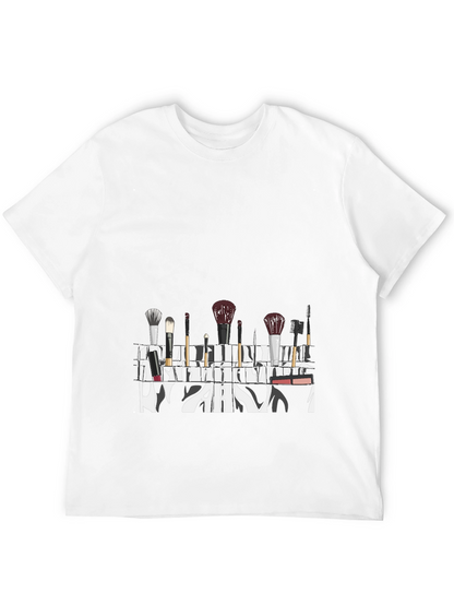 Makeup Brush Zebra T-Shirt