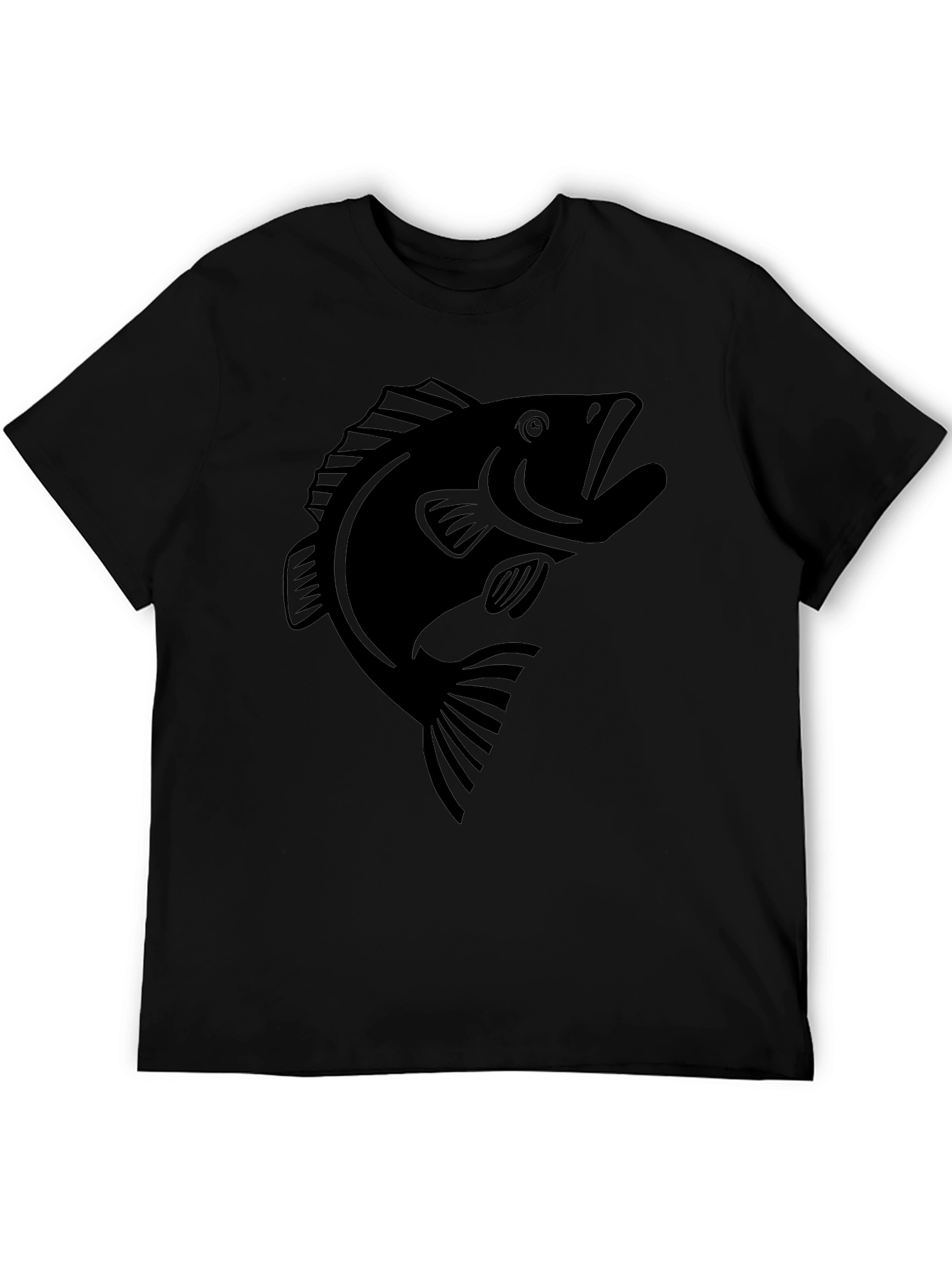 Black Bass Graphic Tee - Angler Style