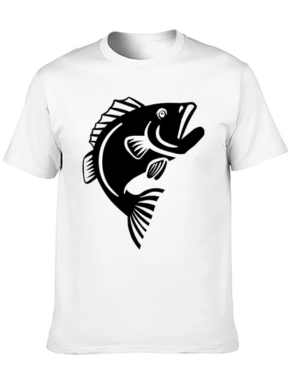Black Bass Graphic Tee - Angler Style