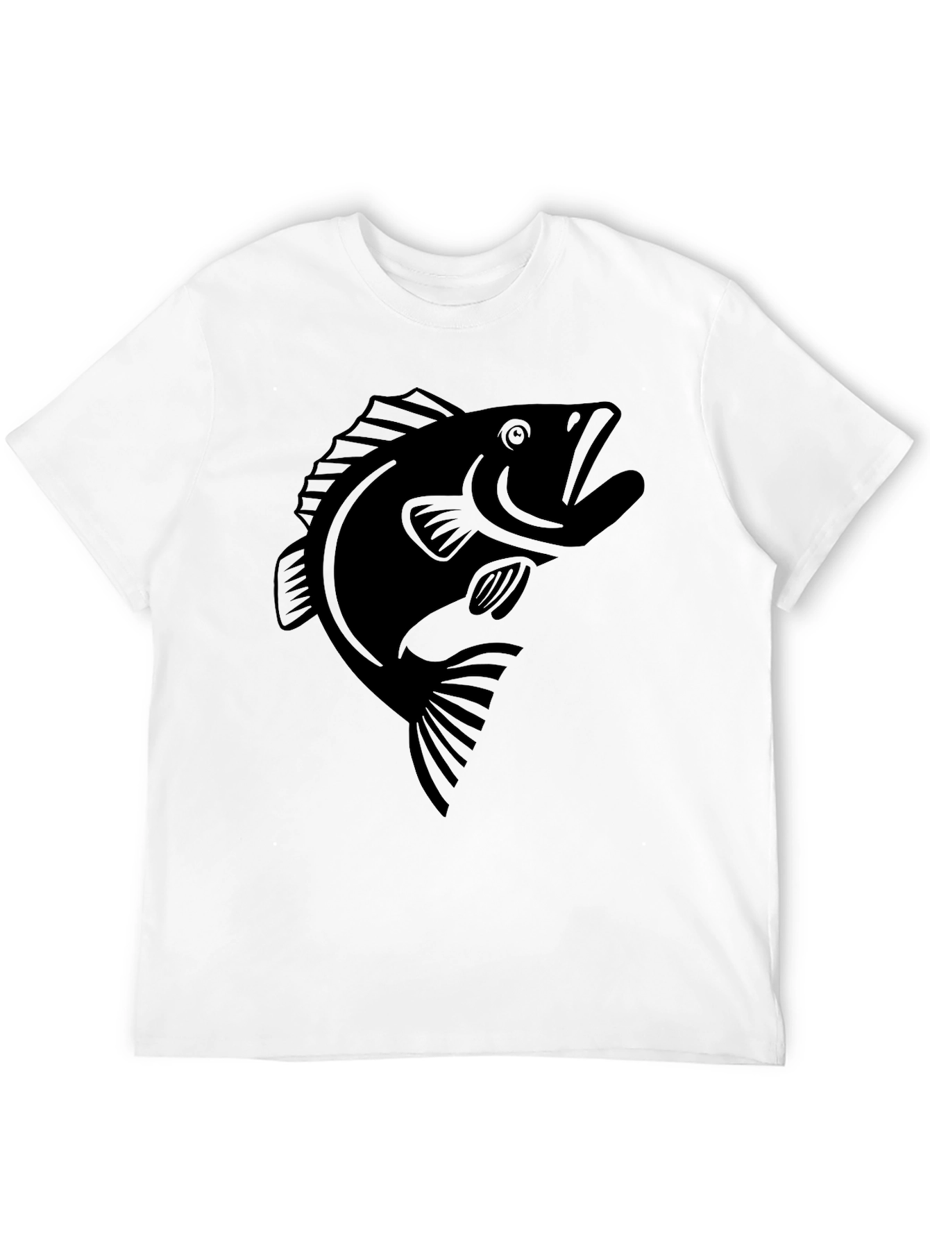 Black Bass Graphic Tee - Angler Style